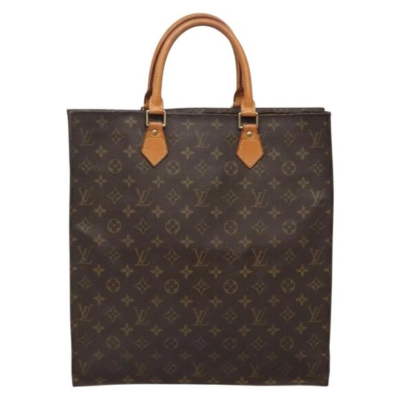 LOUIS VUITTON Monogram Sac Plat Hand Bag M51140 LV Auth BA4419 - Picture 2 of 16